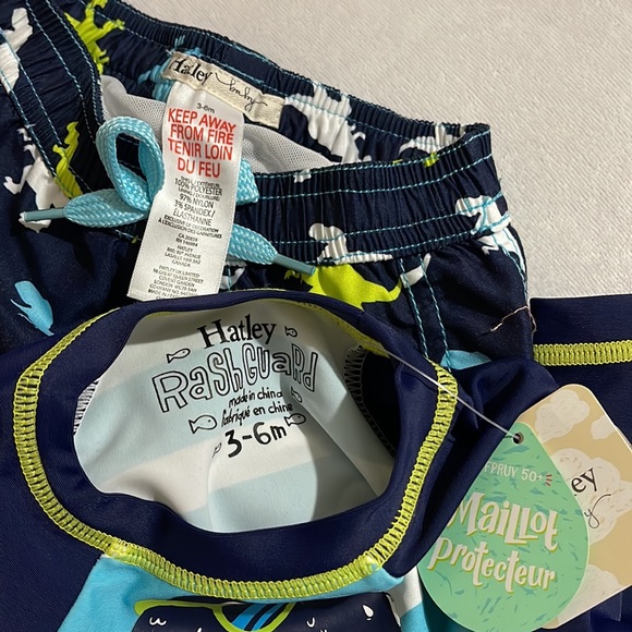 Hatley Swim Rashguard set - Picture 4 of 4